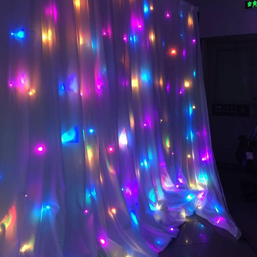 Conjunto de luzes LED multicoloridas Well Home 400 com controlador - 8 metros de comprimento