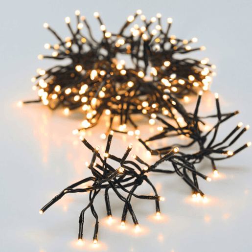 Well Home 182 Luzes de LED Branco Quente com 8 Funções e Temporizador - 1,4 Metros