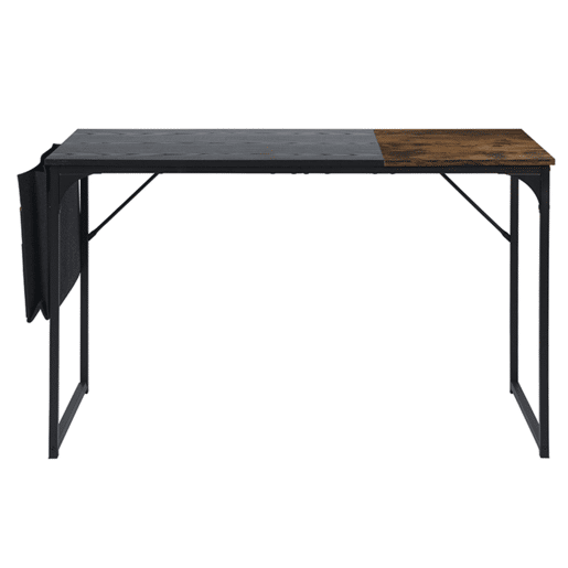 Mesa dobrável vintage Well Home com porta-documentos