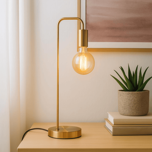 Well Home - LuminĂ¡ria de Mesa Curva Retro Well Home - LuminĂ¡ria de Mesa Curva Retro