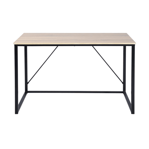 Mesa de carvalho Elmo Well Home em madeira de nogueira