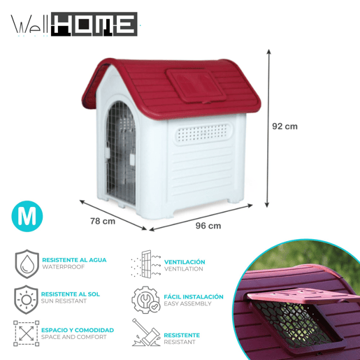 WELL HOME - Casa para animais de estimação no telhado