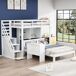 Cama litera Cama litera Blanco