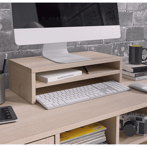Suporte de monitor Quarto Escritório Sonoma 46x23x13 Adelis Muebles Bonitos