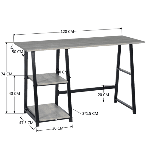 Mesa de estrutura Well Home com tampa