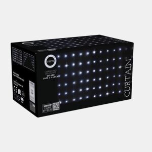 Conjunto de cortinas de luz Well Home com 240 luzes LED brancas com 40 cordas e controle remoto