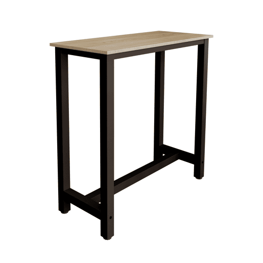 Mesa alta Cozinha Sala de jantar PretoSonoma 100x40x100 Ani Muebles Bonitos