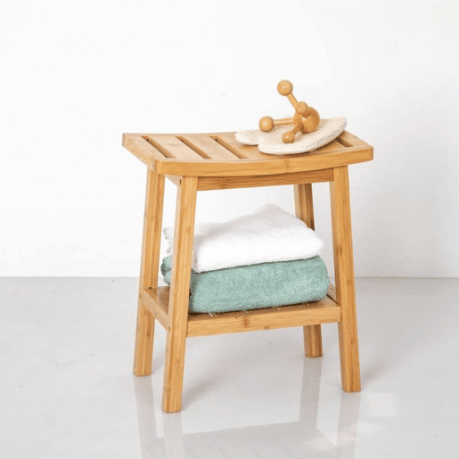 Well Home - Banco de bambu estilo zen japonês Harmony