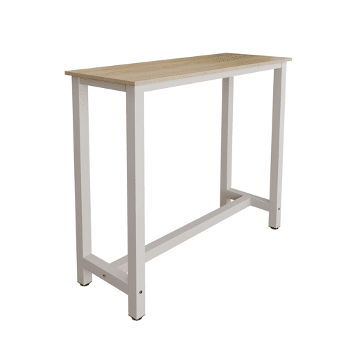 Mesa alta Cozinha Sala de jantar BrancoSonoma 120x40x100 Ani Muebles Bonitos