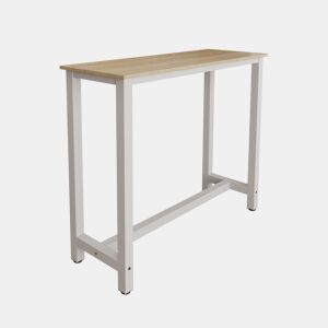 Mesa alta Cozinha Sala de jantar BrancoSonoma 120x40x100 Ani Muebles Bonitos