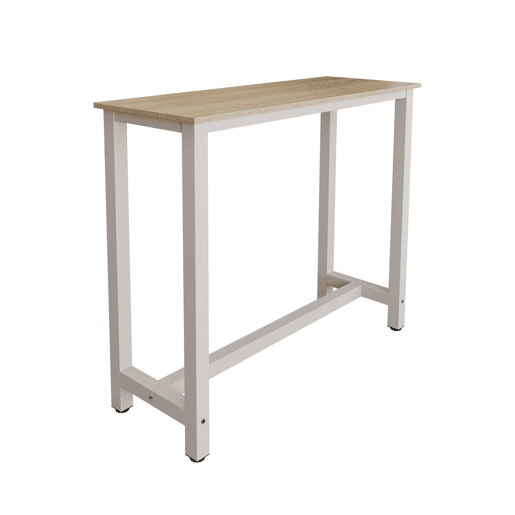 Mesa alta Cozinha Sala de jantar BrancoSonoma 120x40x100 Ani Muebles Bonitos
