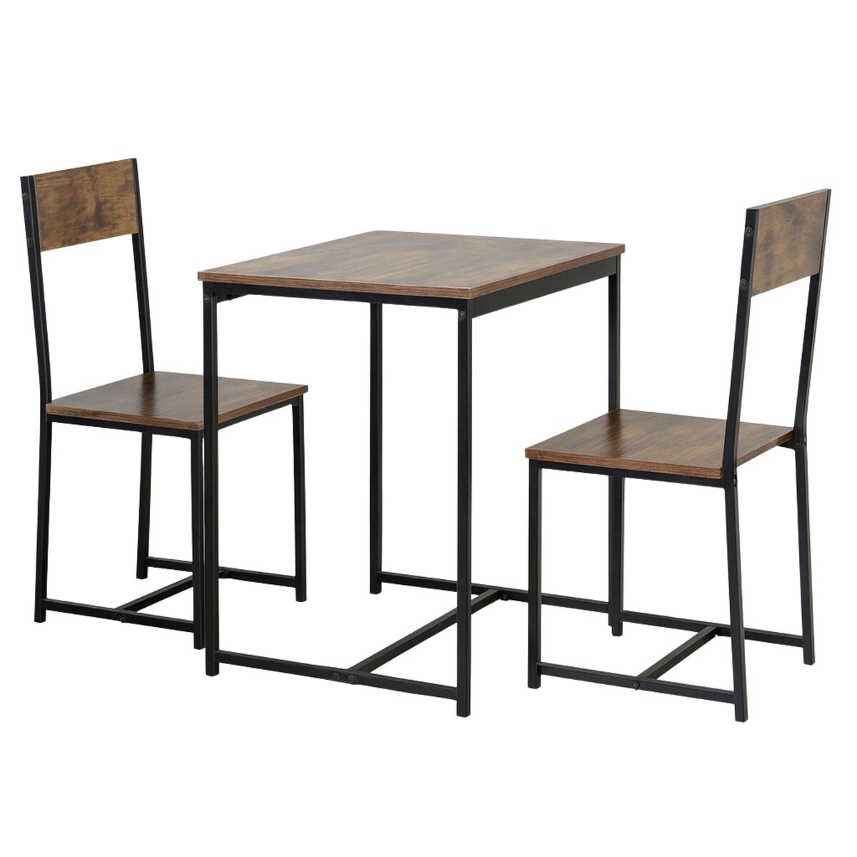 Mesa fija con 2 sillas estilo moderno para cocina