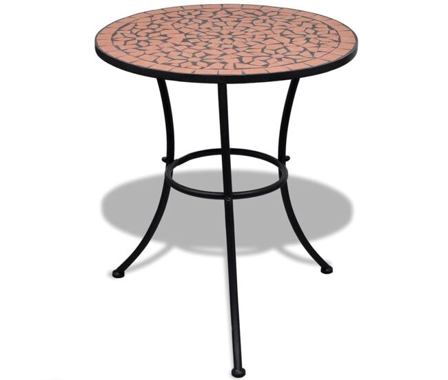 Conjunto de jardín salento 2 sillas + mesa terracota