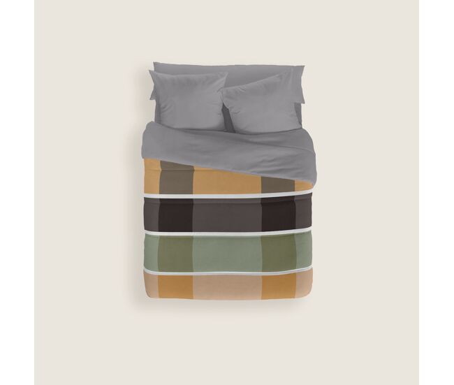 Naturals - edredón nórdico estampado cama 135 - 100% poliéster microfibra - 300 gr - declan