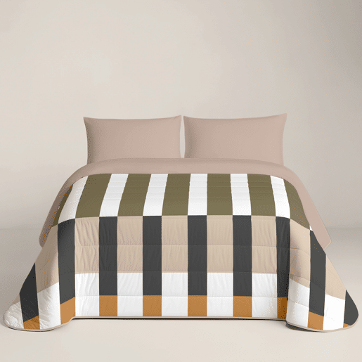 Naturals - Edredom Nórdico Estampado Cama 90 - 100% Poliéster Microfibra - 300g - PIPE
