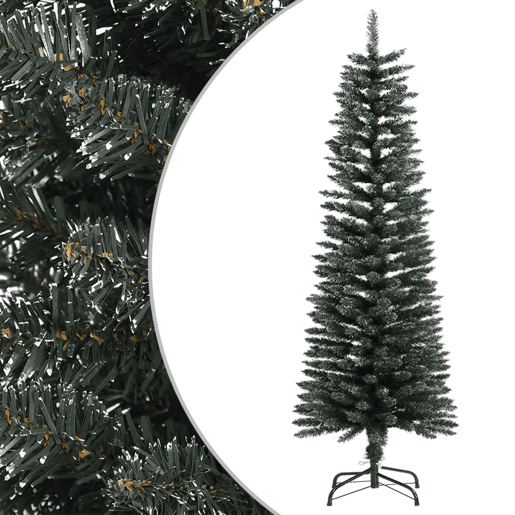 Árvore de Natal - Pinheiro de Natal artificial fina com suporte 120 cm PVC verde Árvore de Natal - Pinheiro de Natal artificial fina com suporte 120 cm PVC verde