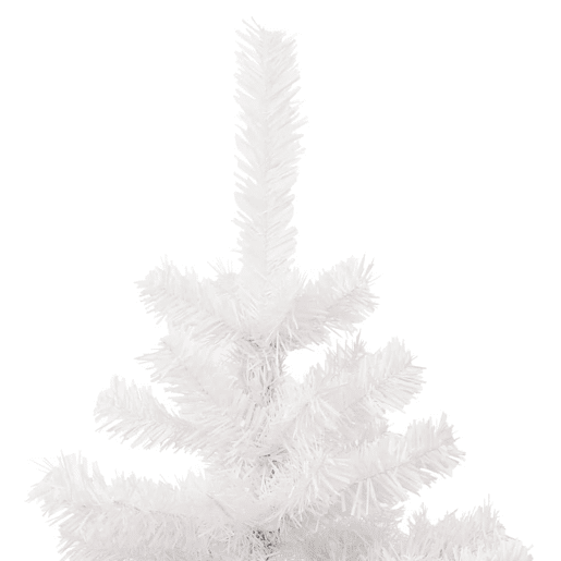 Árvore de Natal rotativa pré-iluminada + suporte PVC branco