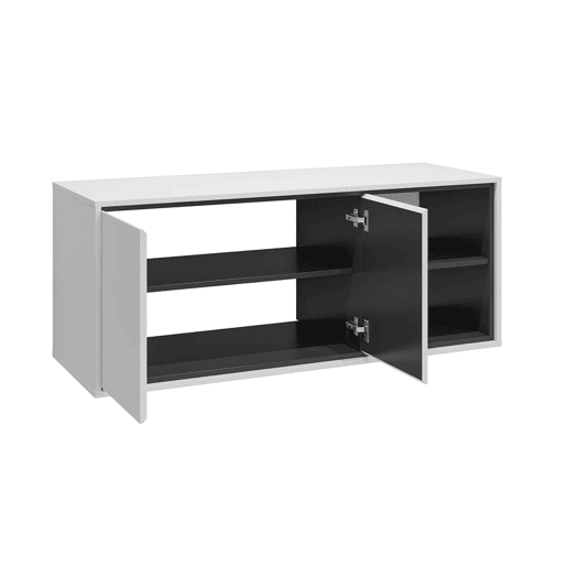 Conjunto móvel sob lavatório 120cm e coluna Sophéa Branco Conjunto móvel sob lavatório 120cm e coluna Sophéa Branco