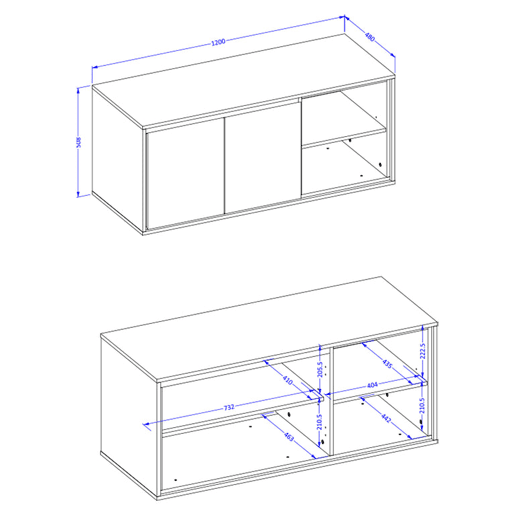 Conjunto móvel sob lavatório 120cm e coluna Sophéa Branco Conjunto móvel sob lavatório 120cm e coluna Sophéa Branco