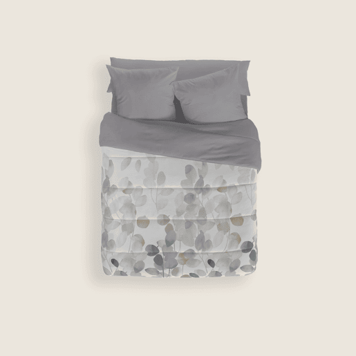 Naturals - Edredom Nórdico Estampado Cama 150 - 100% Poliéster Microfibra - 300g - JUDY