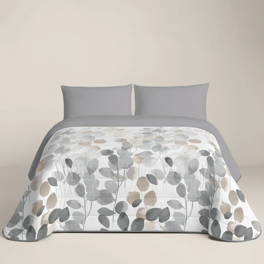 Naturals - Edredom Nórdico Estampado Cama 150 - 100% Poliéster Microfibra - 300g - JUDY