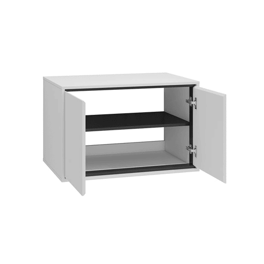 Conjunto móvel sob lavatório 80cm e coluna Sophéa Branco Conjunto móvel sob lavatório 80cm e coluna Sophéa Branco