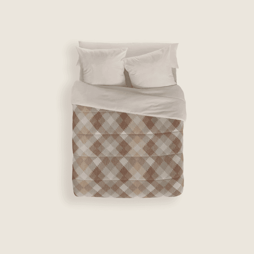 Naturals - Edredom Nórdico Estampado Cama 180 - 100% Poliéster Microfibra - 300g - ALEXANDER