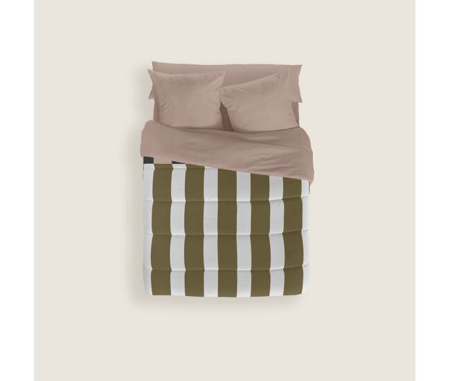Naturals - edredón nórdico estampado cama 180 - 100% poliéster microfibra - 300 gr - pipe