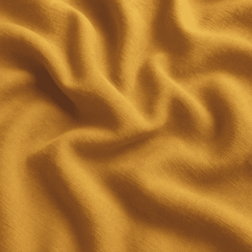 NATURALS - Capa de edredão Lisa Cama 180 - Fecho com botões - 100% Algodão - Inclui 1 ou 2 Fronhas - OCRE