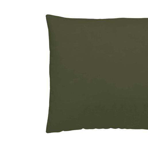 Naturals - Fronha - 45x110 cm - 100% Algodão - VERDE-GARRAFA