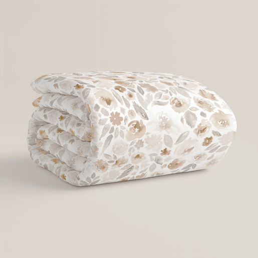 Naturals - Edredom Nórdico Estampado Cama 180 - 100% Poliéster Microfibra - 300g - CLARA