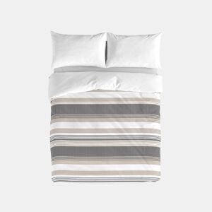 NATURALS - Capa de edredão estampada Cama 150 - Algodão extra macio - Inclui 1 ou 2 fronhas - WILLIAM