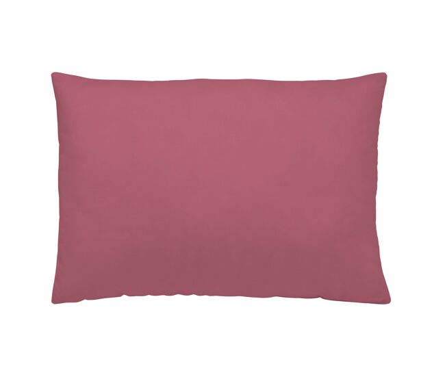 Naturals - funda de almohada - 45x90 cm - 100% algodón - fucsia