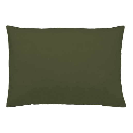 Naturals - Fronha - 45x155 cm - 100% Algodão - VERDE-GARRAFA