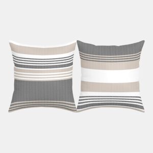 Naturals - Capa de Almofada Estampada - Com Fecho de Correr - SemEnchimento - 50x50 cm - 100% Algodão - WILLIAM