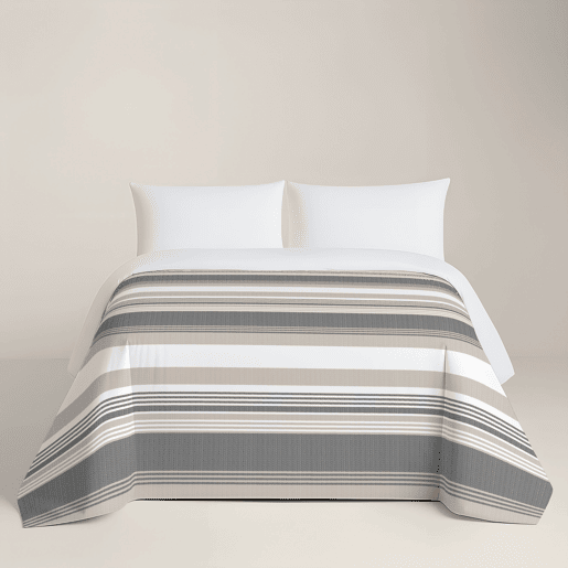 NATURALS - Capa de edredão estampada Cama 105 - Algodão extra macio - Inclui 1 ou 2 fronhas - WILLIAM