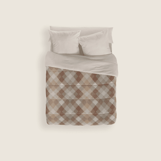 Naturals - Edredom Nórdico Estampado Cama 105 - 100% Poliéster Microfibra - 300g - ALEXANDER