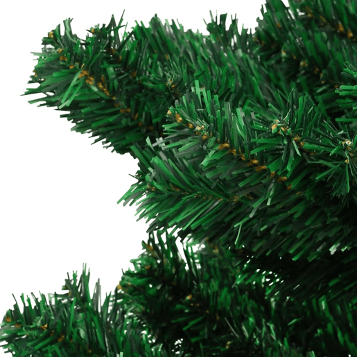 Árvore de Natal rotativa pré-iluminada + suporte PVC verde Árvore de Natal rotativa pré-iluminada + suporte PVC verde