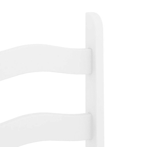 vidaXL Cadeiras de jantar 2 pcs Corona 42x47x107cm pinho maciço branco