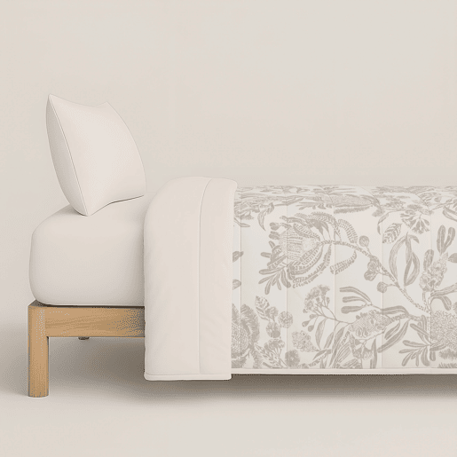 Naturals - Edredom Nórdico Estampado Cama 135 - 100% Poliéster Microfibra - 300g - POEME