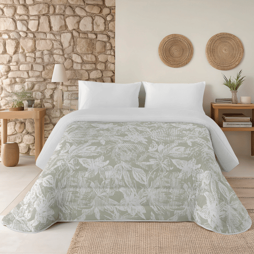 Naturals - Edredom Nórdico Estampado Cama 150 - 100% Poliéster Microfibra - 300g - ALMA