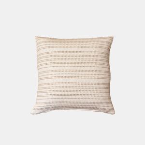 Naturals - Capa de Almofada Estampada - Sem enchimento - 50x70 cm - 50% Algodão - 50% Poliéster - Jacquard - ALBA BEGE
