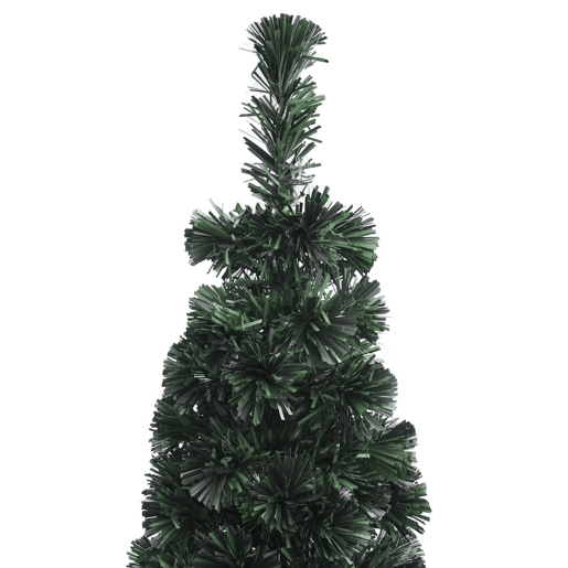 Árvore de Natal - Pinheiro de Natal artificial fina c suporte 150 cm fibra ótica