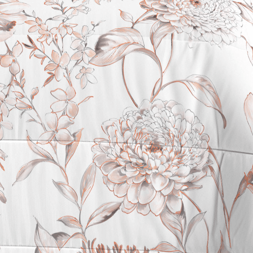 Naturals - Edredom Nórdico Estampado Cama 105 - 100% Poliéster Microfibra - 300g - EMMA