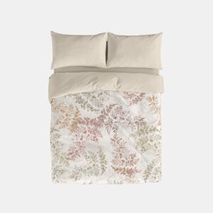 NATURALS - Capa de edredão estampada Cama 105 - Algodão extra macio - Inclui 1 ou 2 fronhas - HIGHLANDS