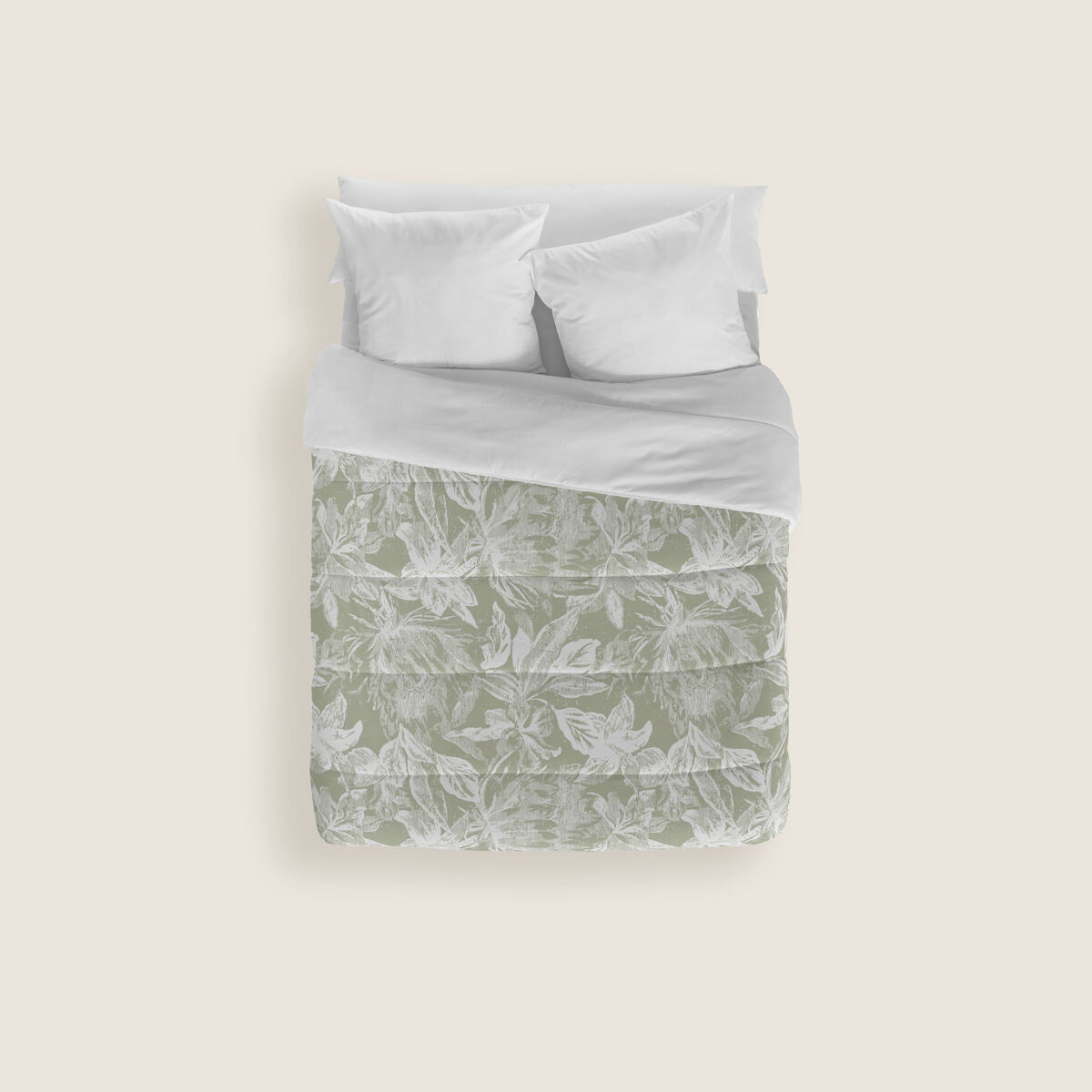 Naturals - edredón nórdico estampado cama 105 - 100% poliéster microfibra - 300 gr - alma