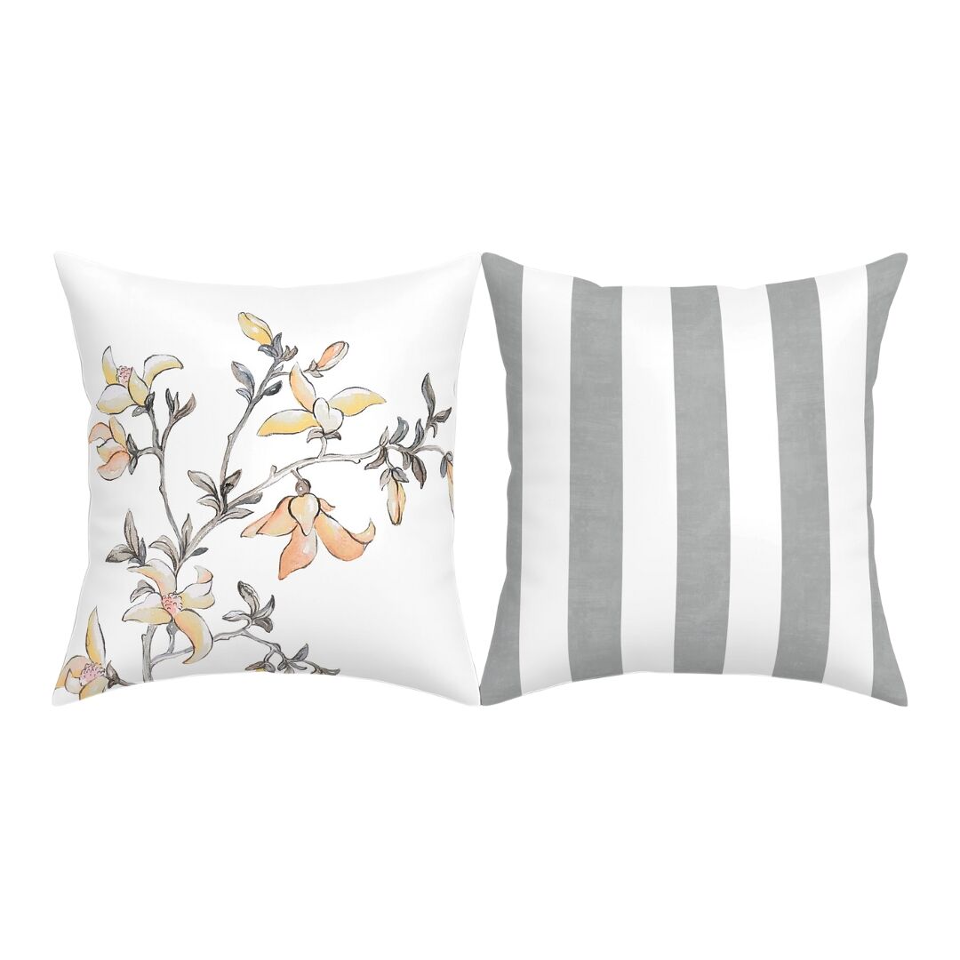 NATURALS - Funda de Cojín Estampado - Algodón - SARAH