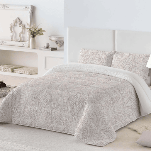 NATURALS - Edredão Nórdico Estampado - 200 gramas - Cama 180 - MANDALAS