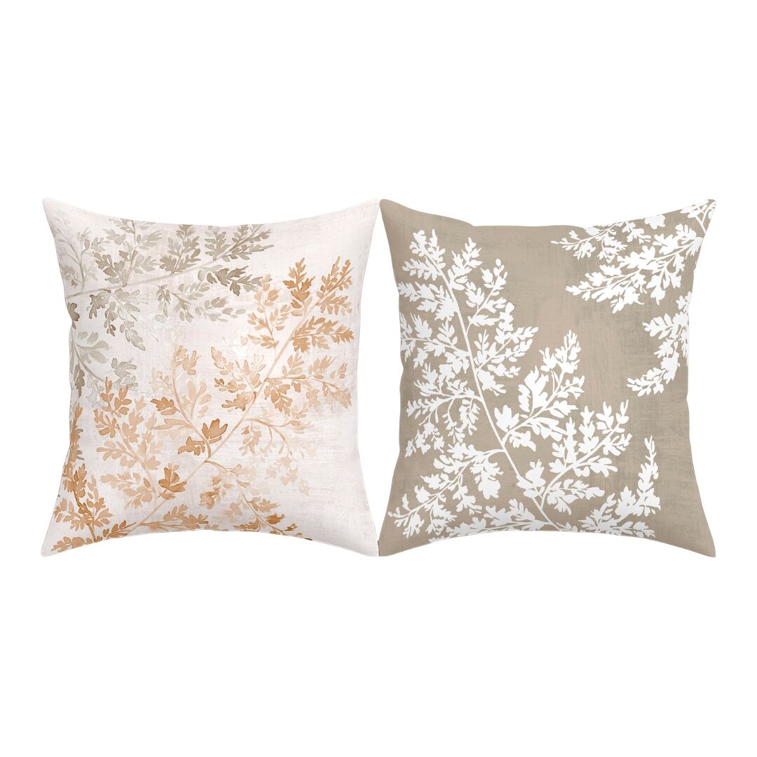 NATURALS - Funda de Cojín Estampado - Algodón - HIGHLANDS