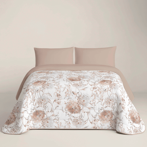 Naturals - Edredom Nórdico Estampado Cama 135 - 100% Poliéster Microfibra - 300g - EMMA